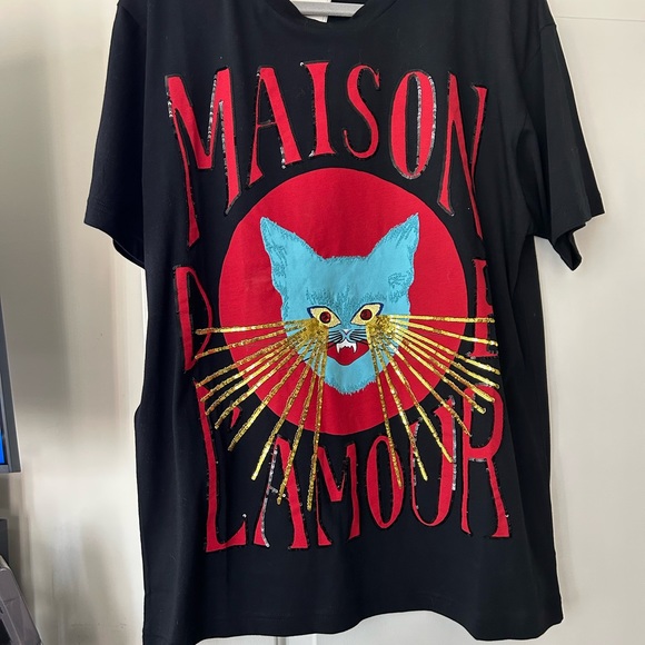 Gucci Maison de l’Amour black tshirt NWT unisex - Picture 2 of 11